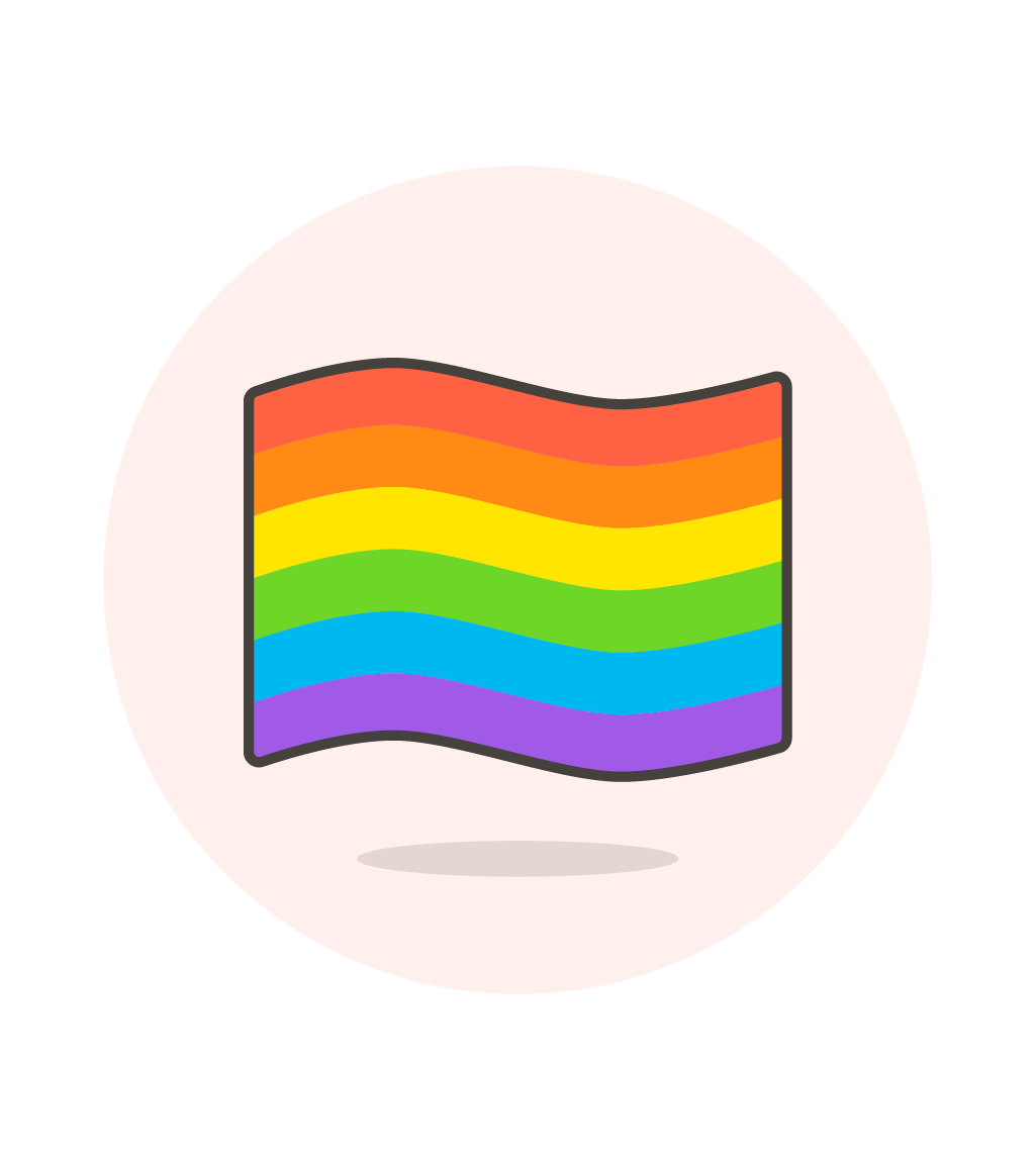 Poet on Standby flag lgbtq badge - Poet on Standby